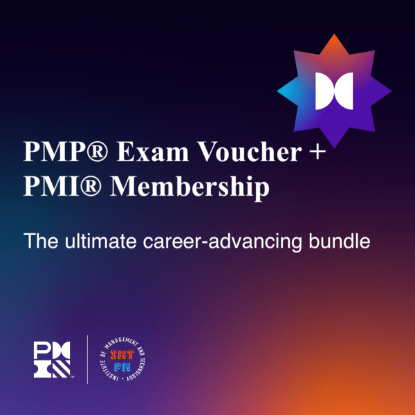 PMI membership and PMP Exam Voucher-min